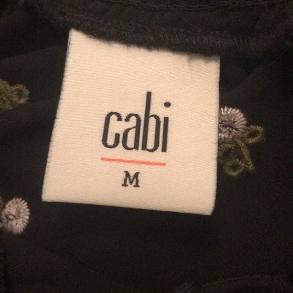 Cabi Black Spring #5338 Blouse (M). - Picture 7 of 8